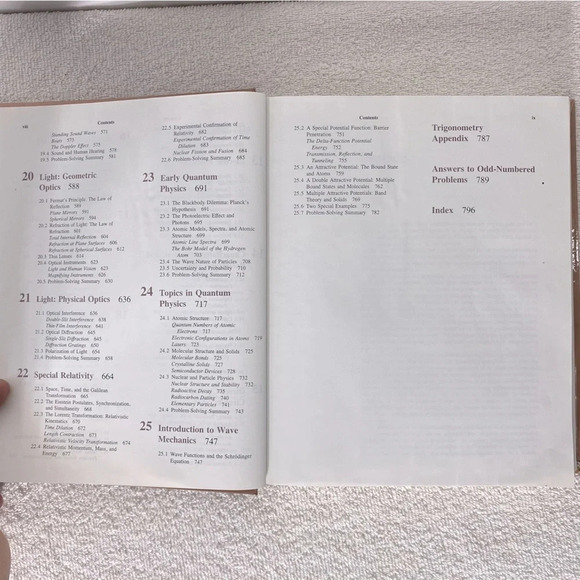 Vintage Physics For Students Of Science And Engineering Hard Cover  Text Book - Picture 10 of 10